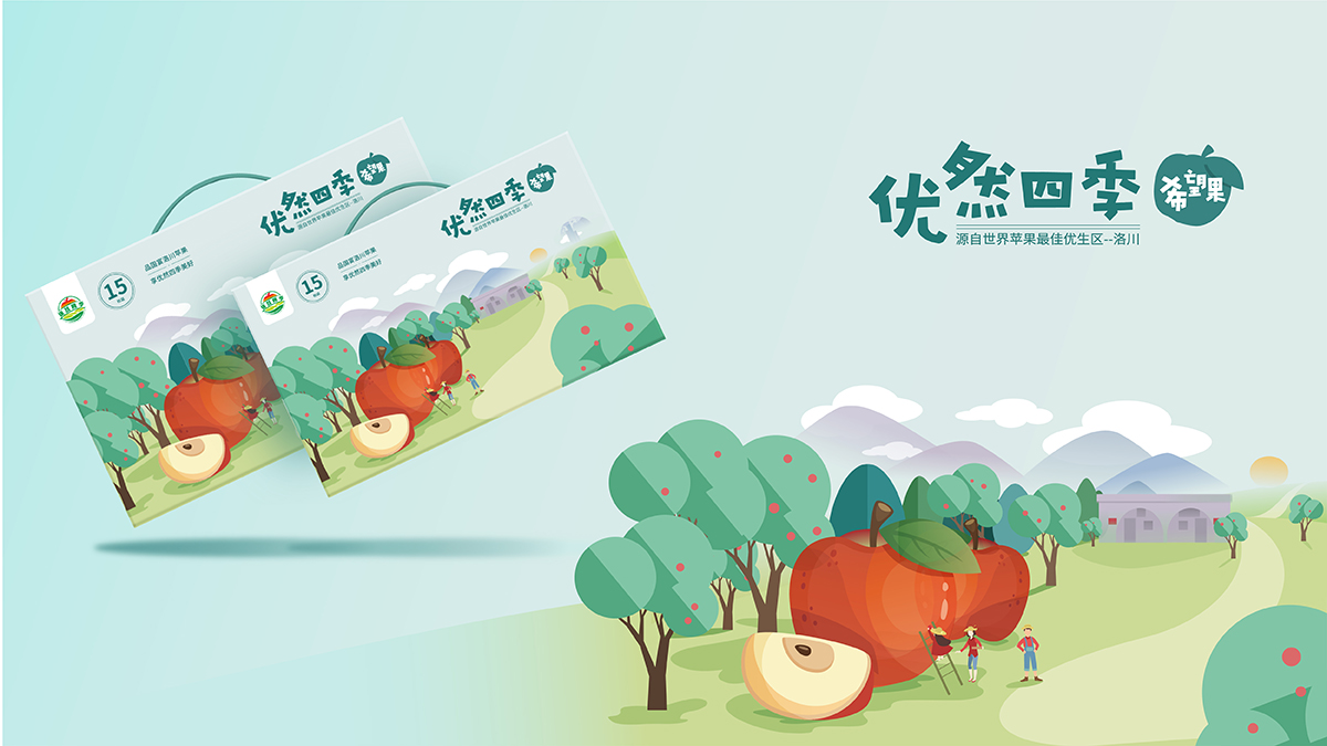 武漢包裝設計，水果包裝設計，農(nóng)產(chǎn)品包裝設計